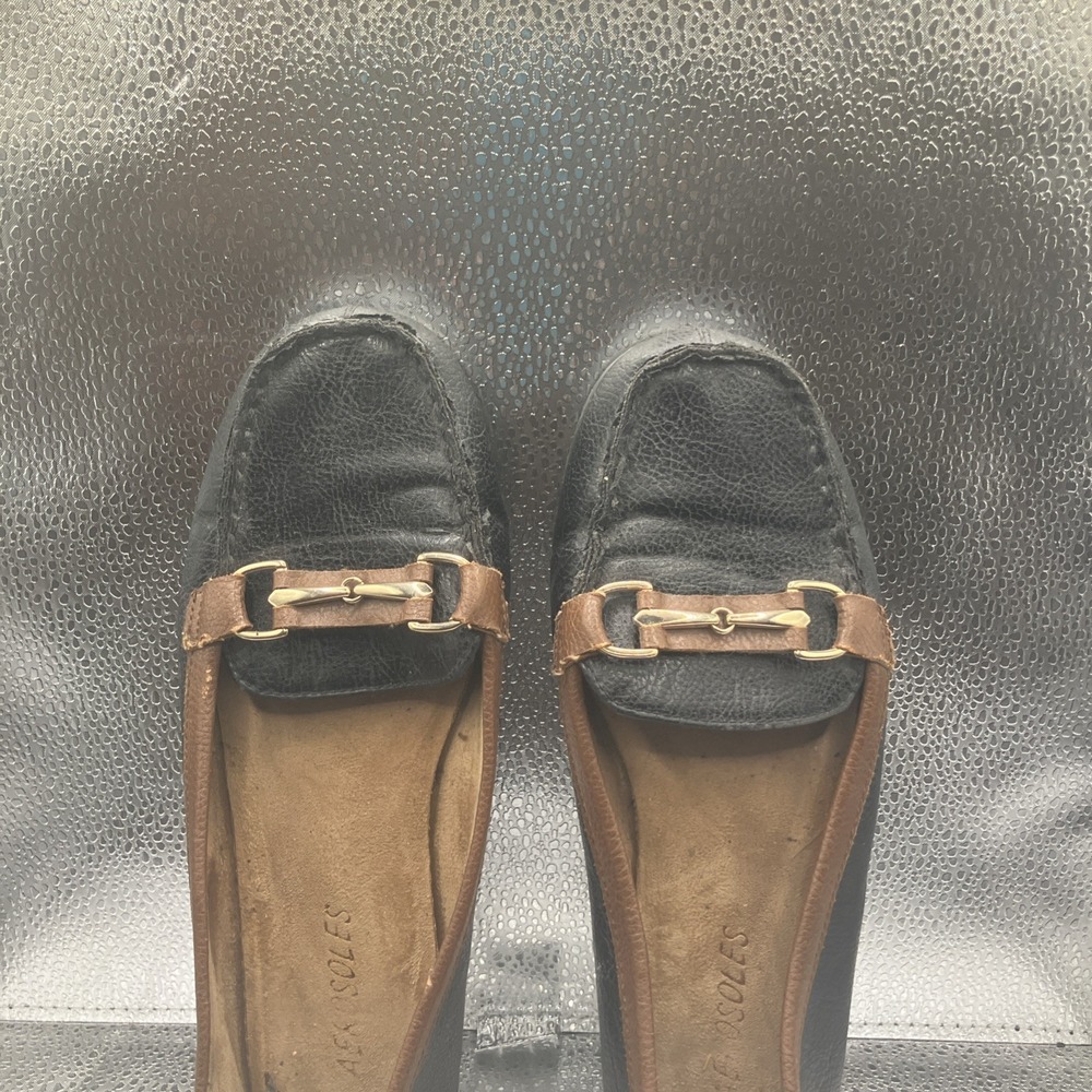 Aerosoles 6.5 Black Loafer EUC Slip On - Picture 7 of 8